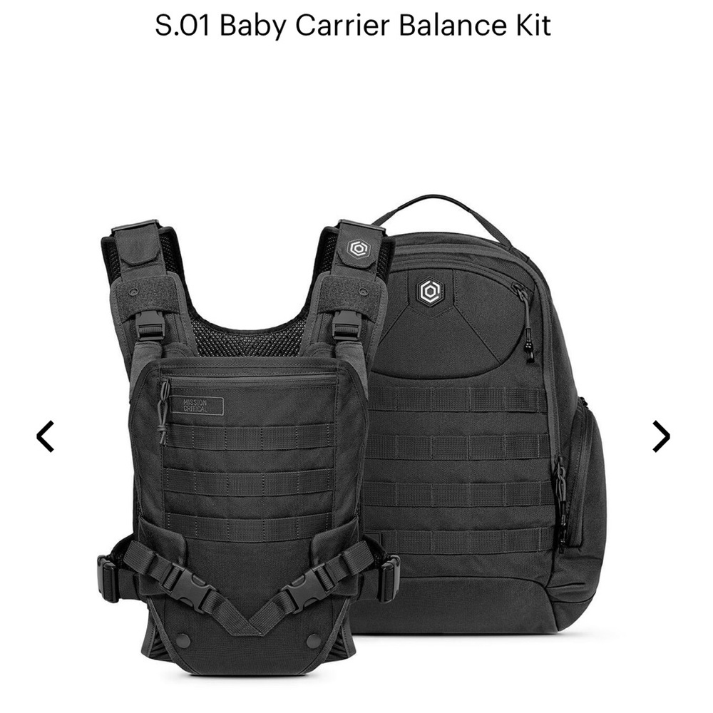 Mission Critical 2.0 Baby Carrier and Balance Bag